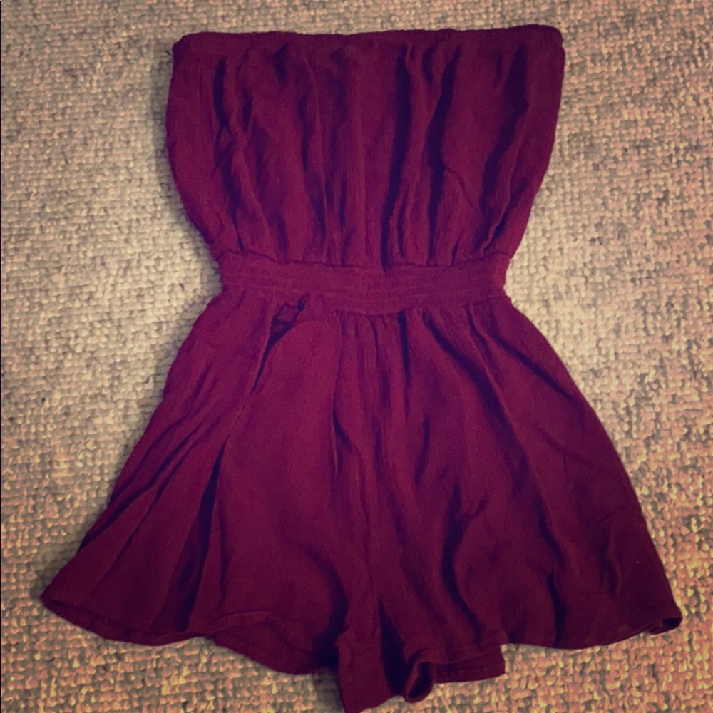 Red romper